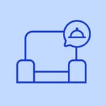 In-seat ordering service for food and beverage delivery to a guest's seat